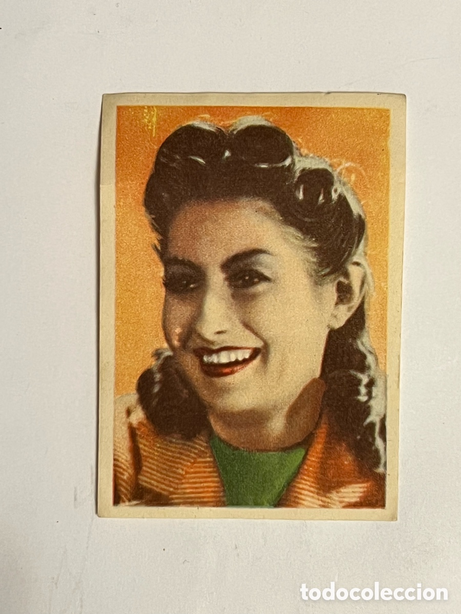 Coleccionismo Cromos antiguos: LINA YEGROS.. Cromos Cine Foto. Bruguera Hoja H-5, N.&deg; 10