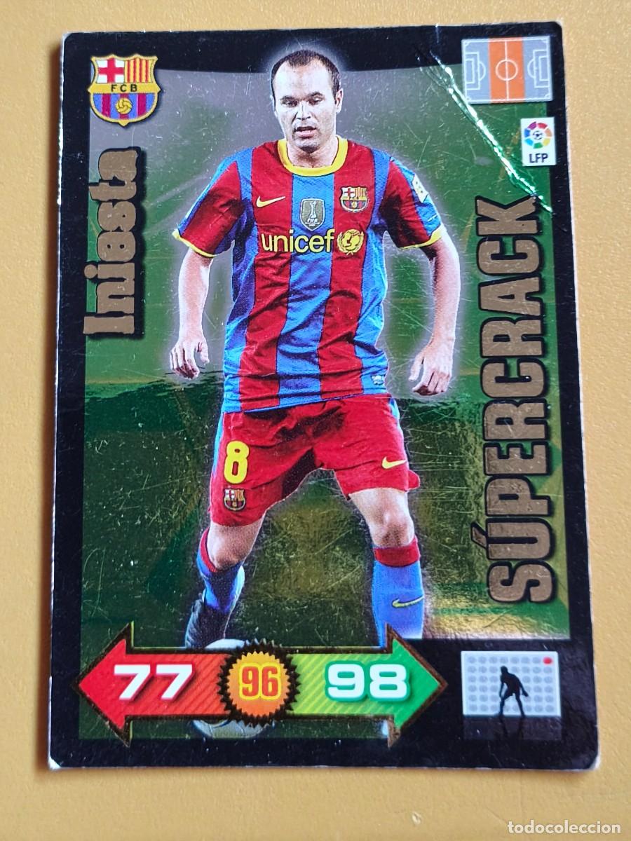 Coleccionismo Cromos antiguos: iniesta, 2010 11 supercrack