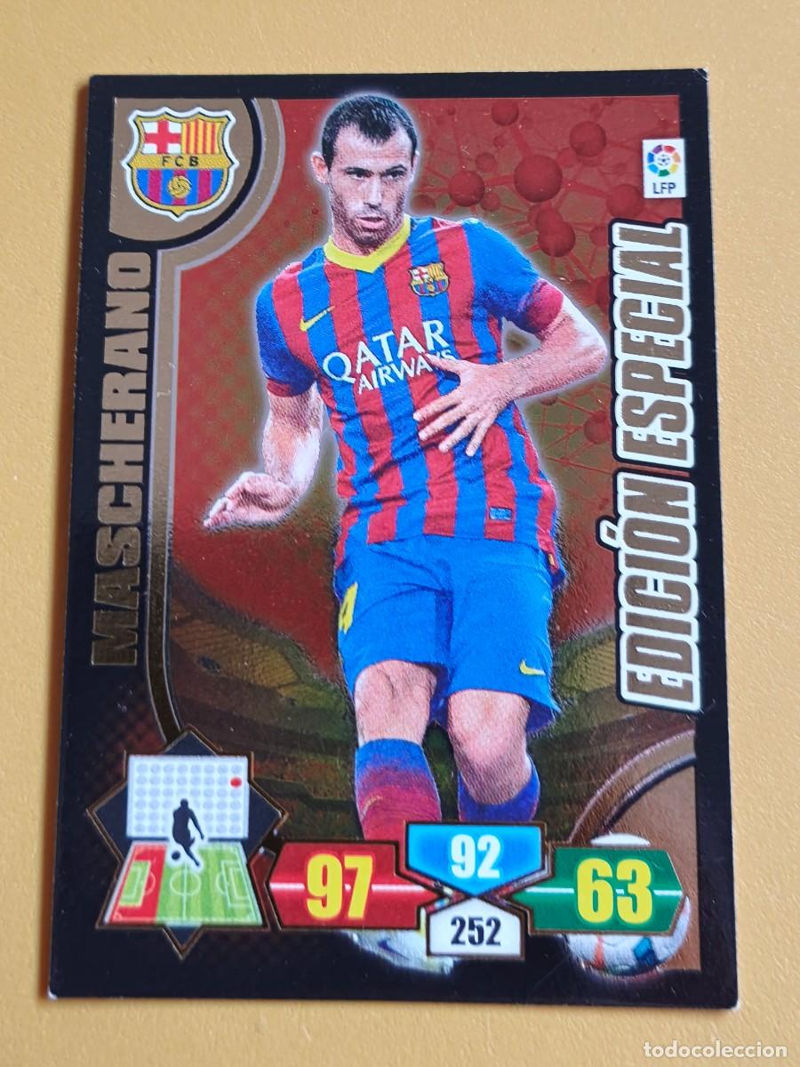 Coleccionismo Cromos antiguos: mascherano, 2013 14 edicion especial