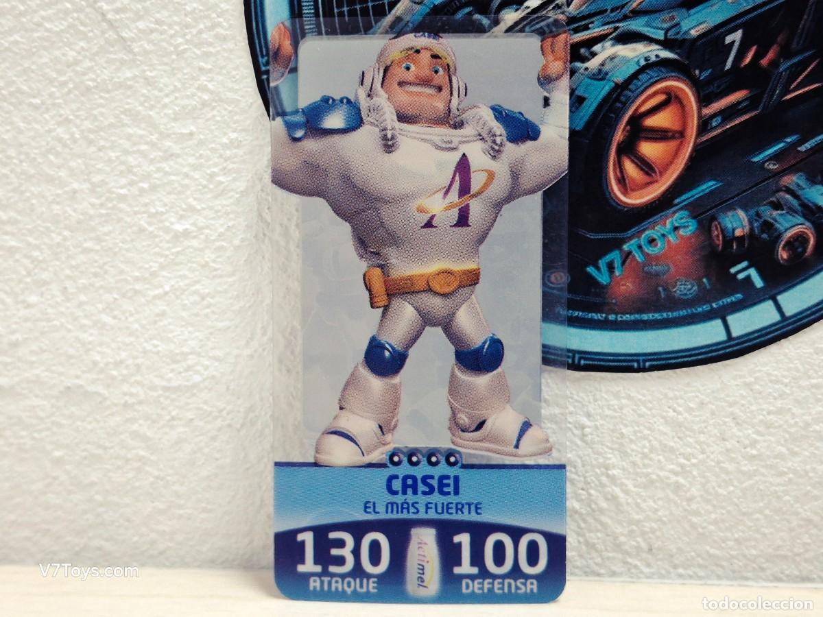 Coleccionismo Cromos antiguos: Carta Casei N&ordm; 12 Acticards Actimel