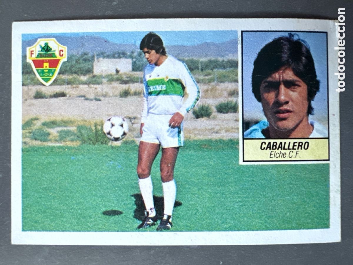Coleccionismo Cromos antiguos: CROMO LIGA ESTE 84 85 CABALLERO FICHAJE 2. DESPEGADO
