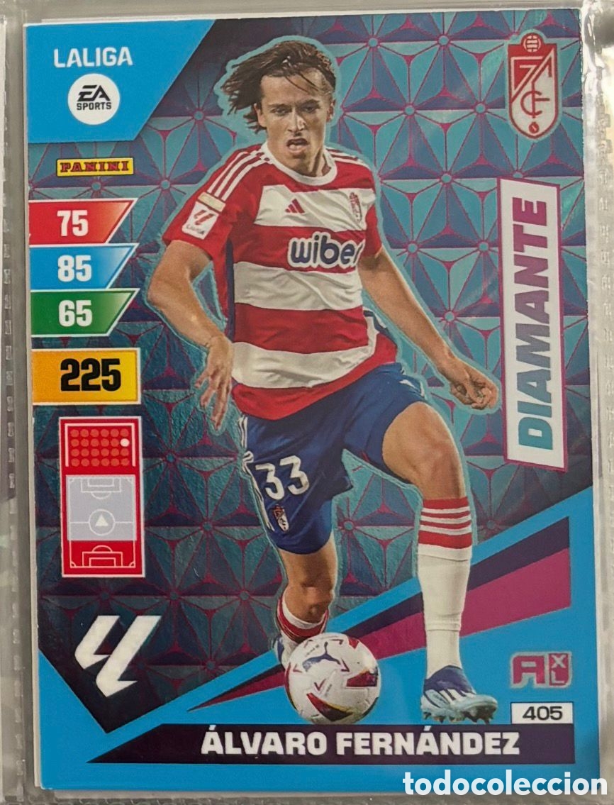 Coleccionismo Cromos antiguos: DIAMANTE ALVARO FERNANDEZ GRANADA 405 PANINI Adrenalyn XL Liga 2023 2024