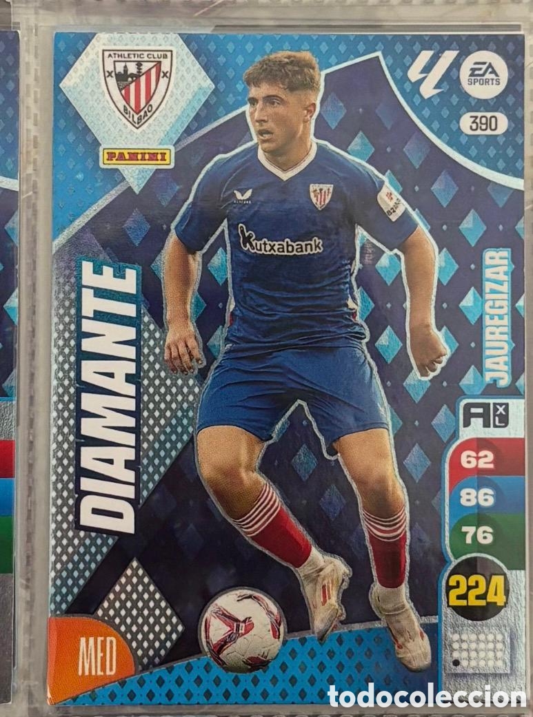 Coleccionismo Cromos antiguos: DIAMANTE JAUREGIZAR ATHLETIC 390 PANINI Adrenalyn XL Liga 2024 2025