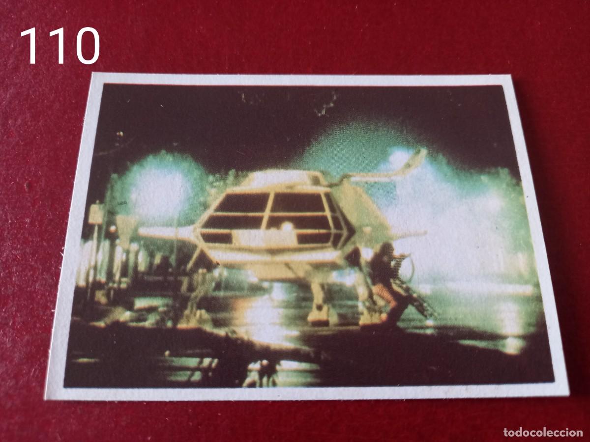 Coleccionismo Cromos antiguos: Cromo n.110 V los visitantes 1984 si no pegar