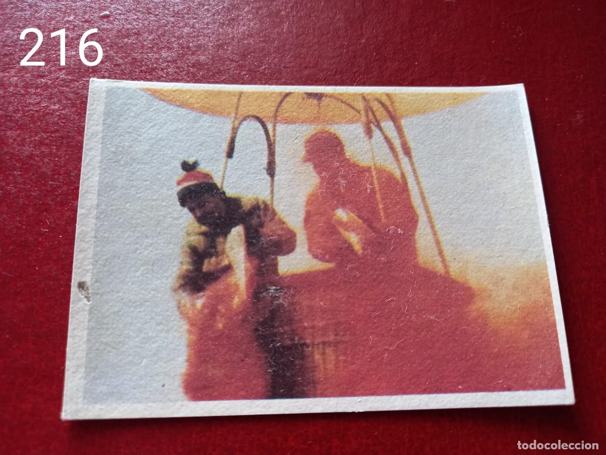 Coleccionismo Cromos antiguos: Cromo n.216 V los visitantes 1984 si no pegar