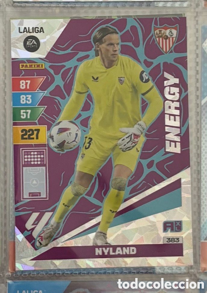 Coleccionismo Cromos antiguos: ENERGY NYLAND SEVILLA 383 Adrenalyn XL LaLiga 2023 2024