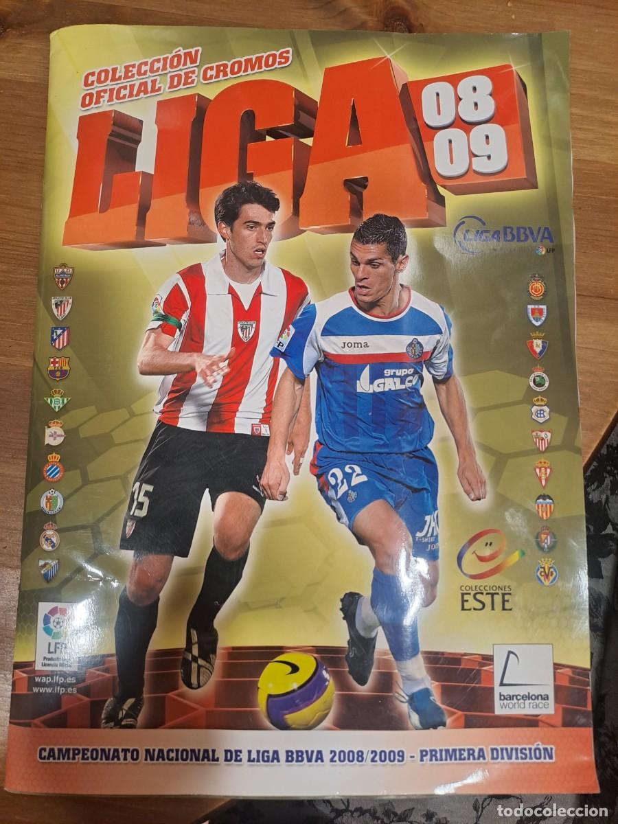 Coleccionismo Cromos antiguos: ALBUM COLECCION OFICIAL DE CROMOS ESTE PANINI LIGA 2008 2009 08 09