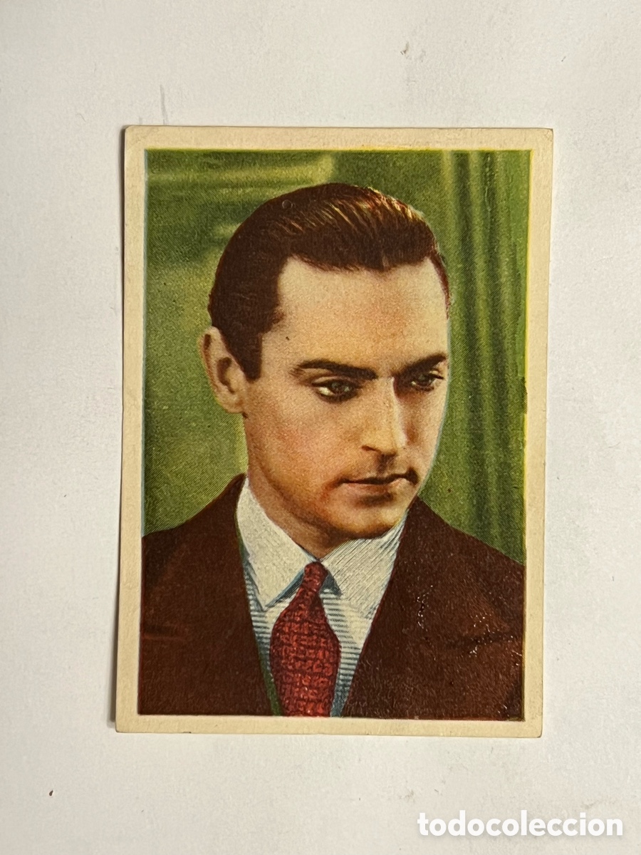Coleccionismo Cromos antiguos: TONI D&rsquo;ALGY.. Cromos Cine Foto. Bruguera Hoja H-2, N.&deg; 1