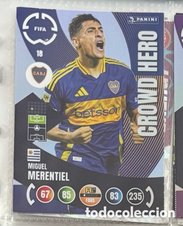 Coleccionismo Cromos antiguos: Mundial de Clubes de la FIFA 2025 CROWD HERO MIGUEL MERENTIEL