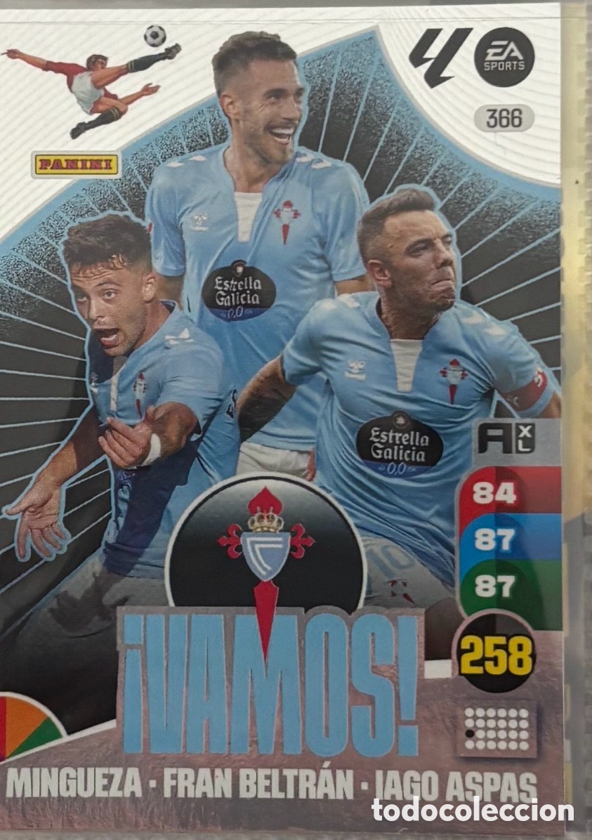 Coleccionismo Cromos antiguos: VAMOS ALAV&Eacute;S 361 ADRENALYN XL LA LIGA ESPA&Ntilde;OLA