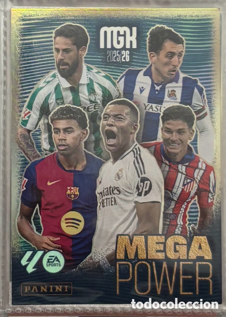 Coleccionismo Cromos antiguos: MEGA POWER mgk Megacracks 2025 2026 de Panini.
