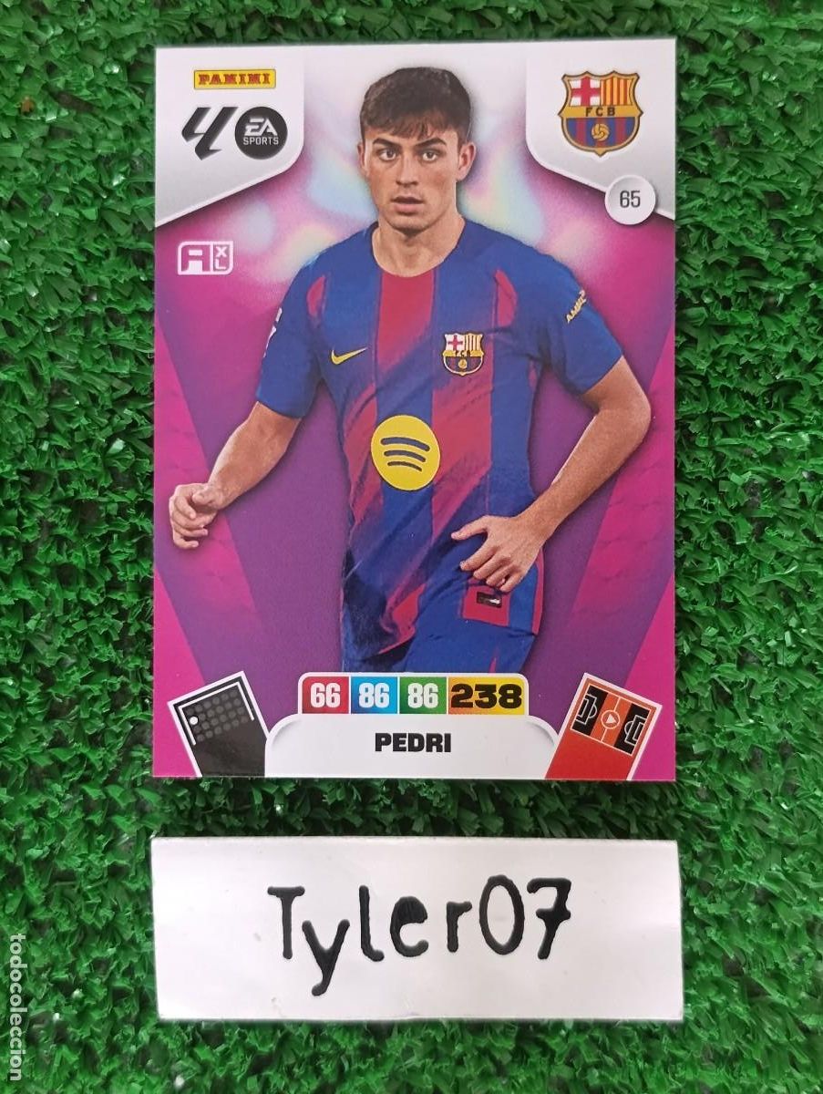 Coleccionismo Cromos antiguos: PEDRI BARCELONA 65 ADRENALYN XL 2025 2026 25 26