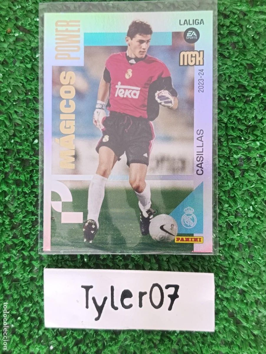 Coleccionismo Cromos antiguos: CASILLAS REAL MADRID MAGICOS POWER P434 MEGACRACKS 2023 2024 23 24