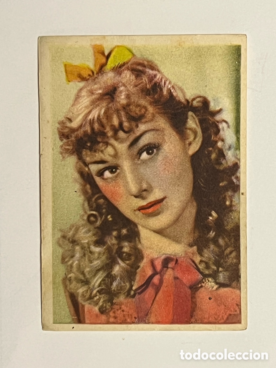 Coleccionismo Cromos antiguos: ANNE SHIRLEY.. Cromos Cine Foto. Bruguera Hoja G-6, N.&deg; 3