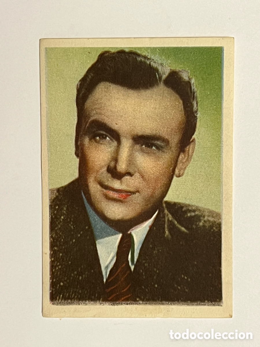 Coleccionismo Cromos antiguos: DEAN JAGGER.. Cromos Cine Foto. Bruguera Hoja G-5, N.&deg; 8