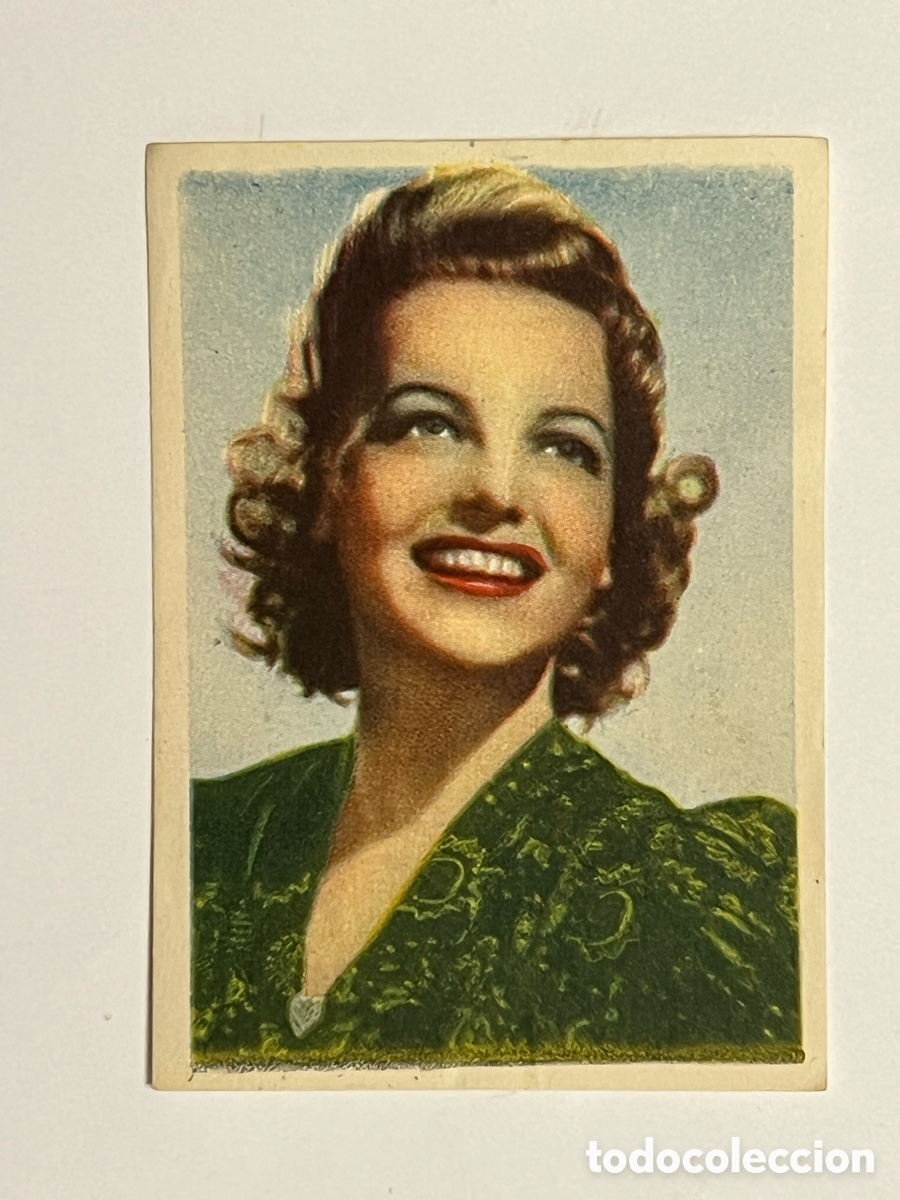 Coleccionismo Cromos antiguos: ELISE KNOX.. Cromos Cine Foto. Bruguera Hoja G-5, N.&deg; 5
