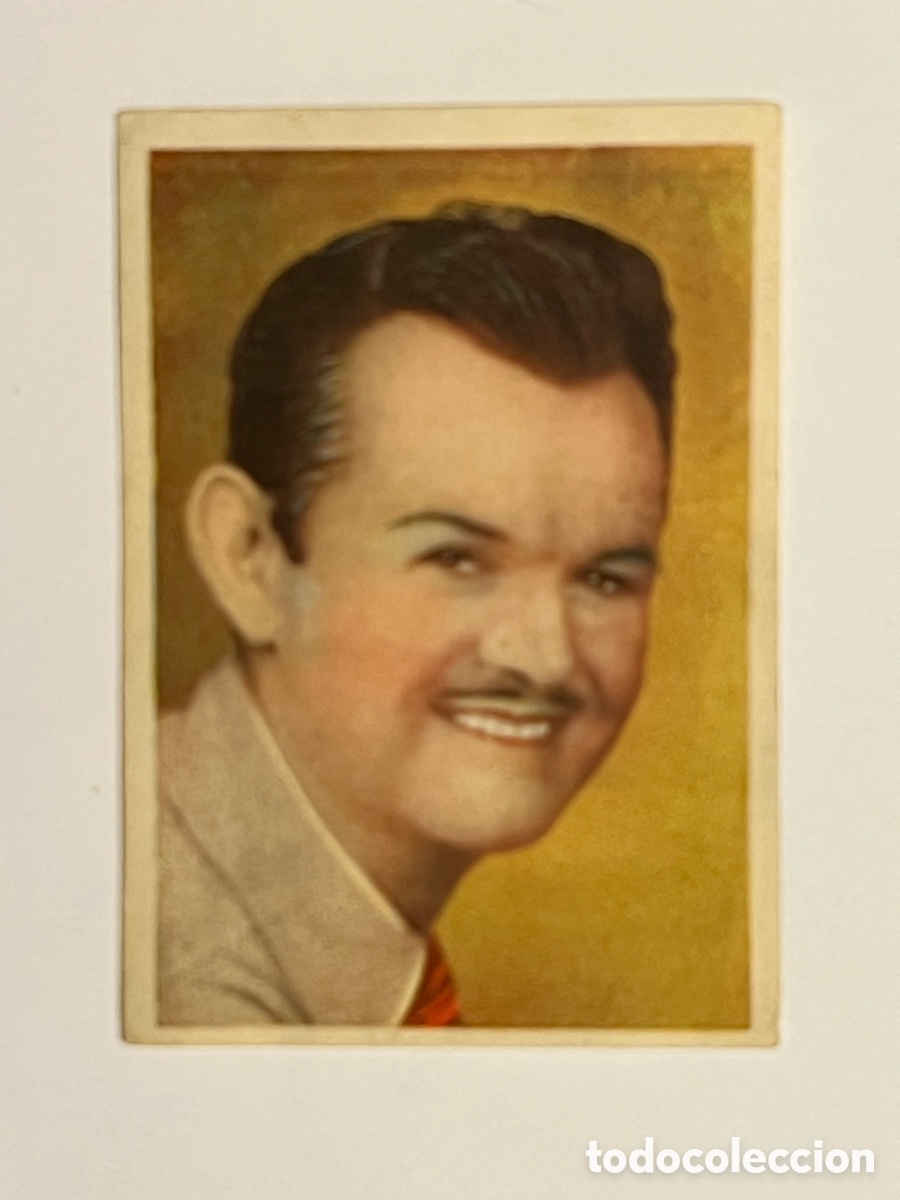 Coleccionismo Cromos antiguos: LAWRENCE TIBBET.. Cromos Cine Foto. Bruguera Hoja G-5, N.&deg; 1