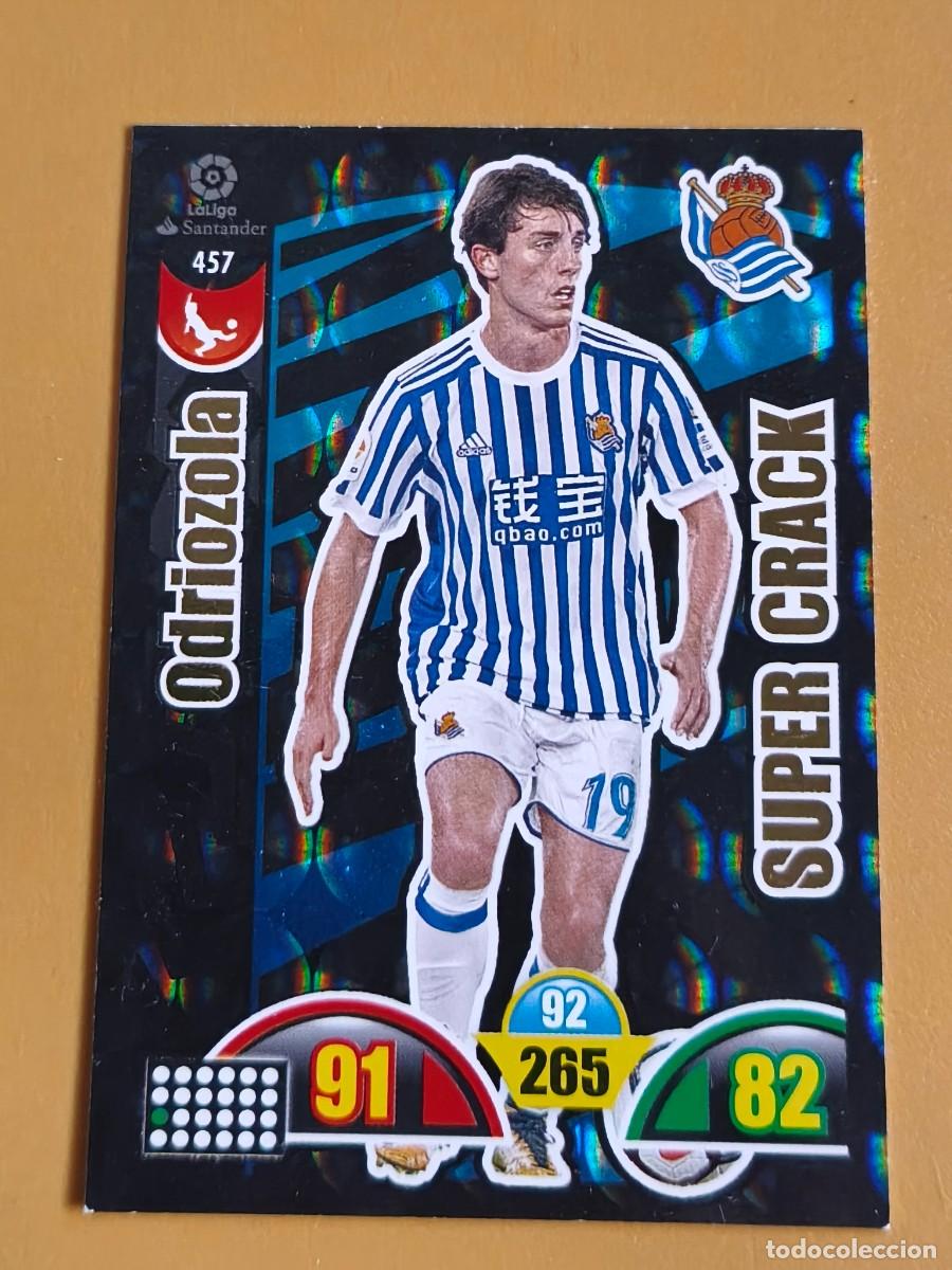 Coleccionismo Cromos antiguos: odriozola, 2017 18 super crack