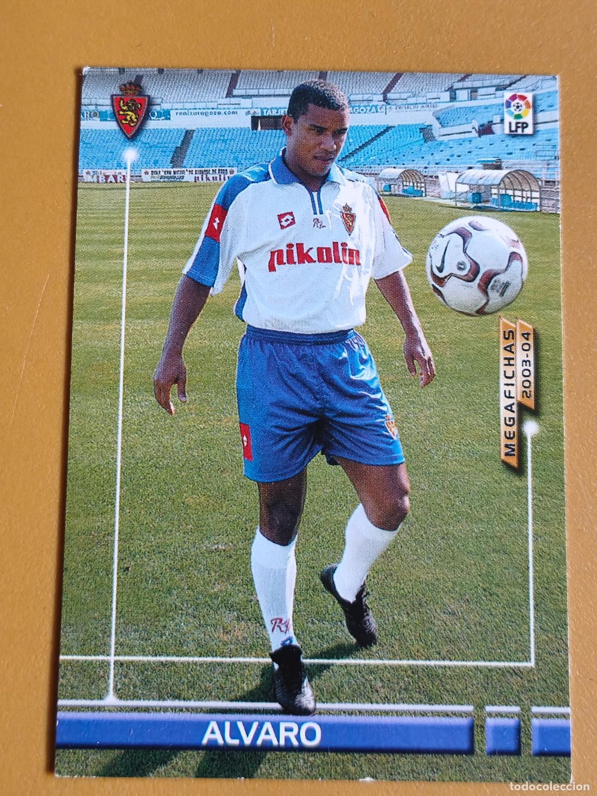 Coleccionismo Cromos antiguos: alvaro, 2003 04 nuevo fichaje