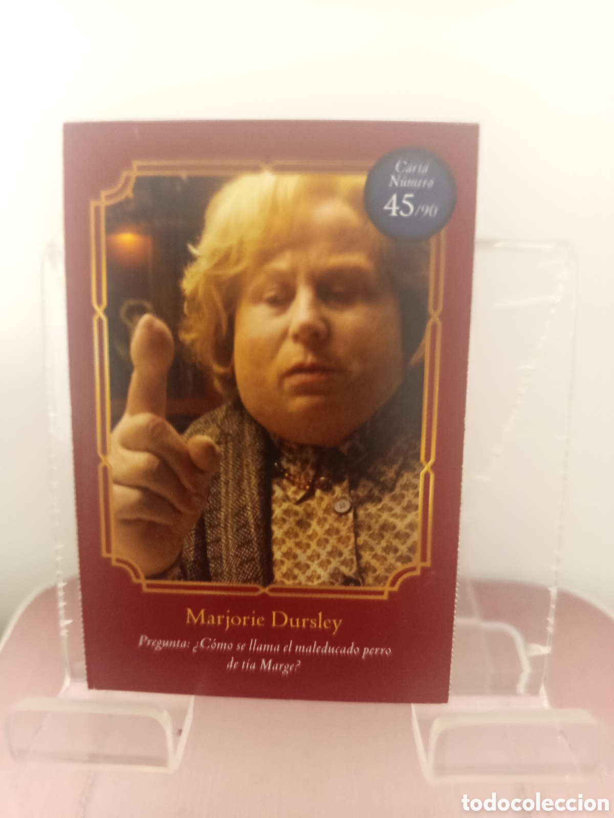 Coleccionismo Cromos antiguos: ❇️ CROMO CARTA MARJORIE DURSLEY 45 / 90 HARRY POTTER WIZARDING WORLD CARREFOUR ❇️