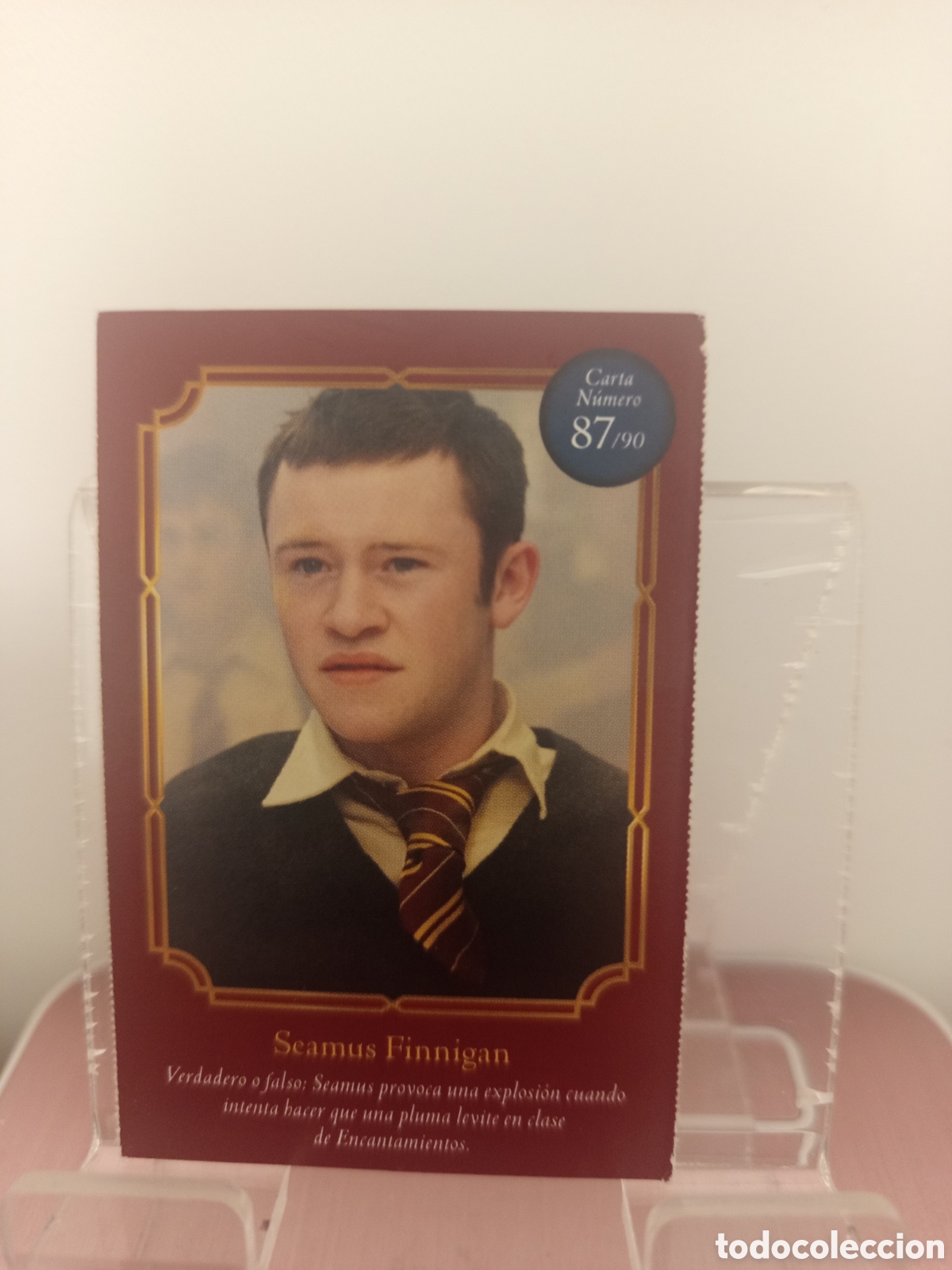 Coleccionismo Cromos antiguos: ❇️ CROMO CARTA SEAMUS FINNINGAN 87 / 90 HARRY POTTER WIZARDING WORLD CARREFOUR ❇️