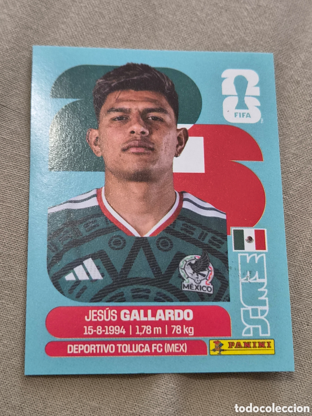 Coleccionismo Cromos antiguos: MEX6 - GALLARDO , M&Eacute;XICO FIFA WORLD CUP 2026