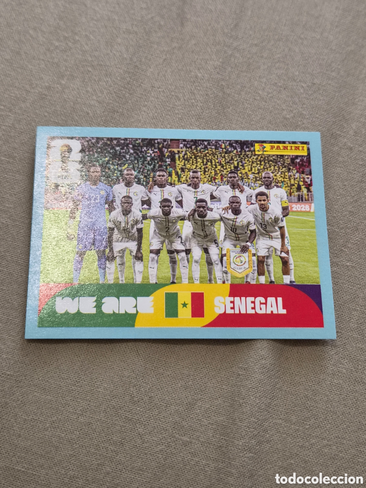 Coleccionismo Cromos antiguos: SEN13 - ALINEACI&Oacute;N SENEGAL FIFA WORLD CUP 2026