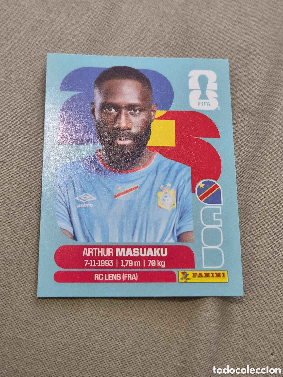 Coleccionismo Cromos antiguos: COD5 - MASUAKU , COSTA DE MARFIL FIFA WORLD CUP 2026