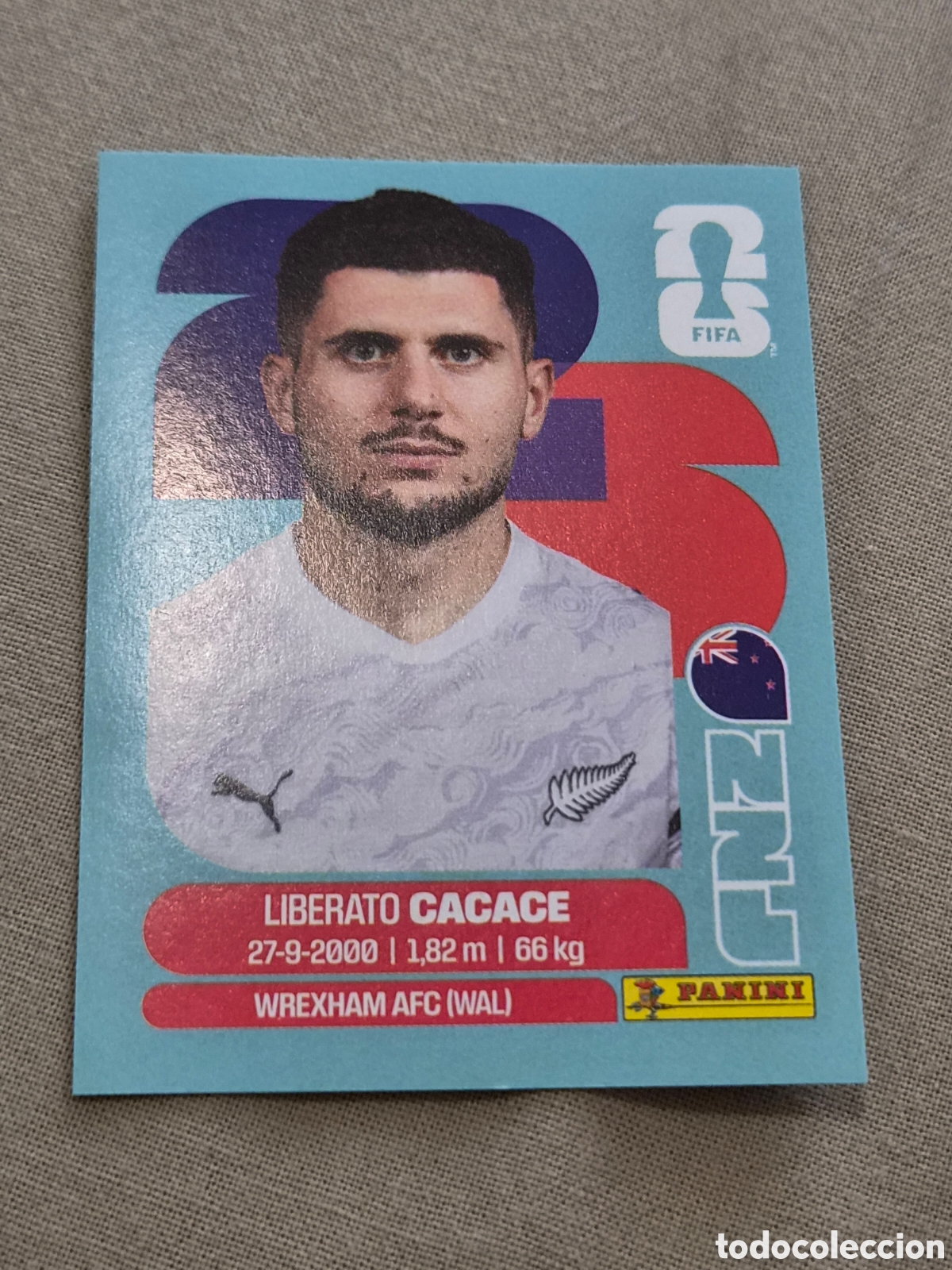 Coleccionismo Cromos antiguos: NZL5 - CACACE , NUEVA ZELANDA FIFA WORLD CUP 2026