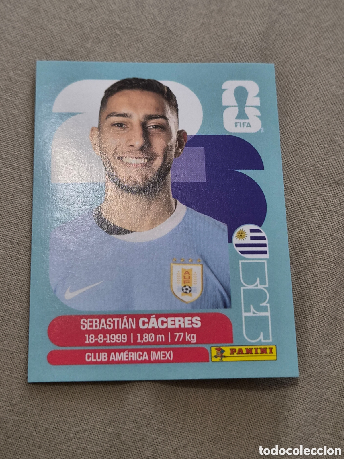 Coleccionismo Cromos antiguos: URU6 - C&Aacute;CERES, URUGUAY FIFA WORLD CUP 2026