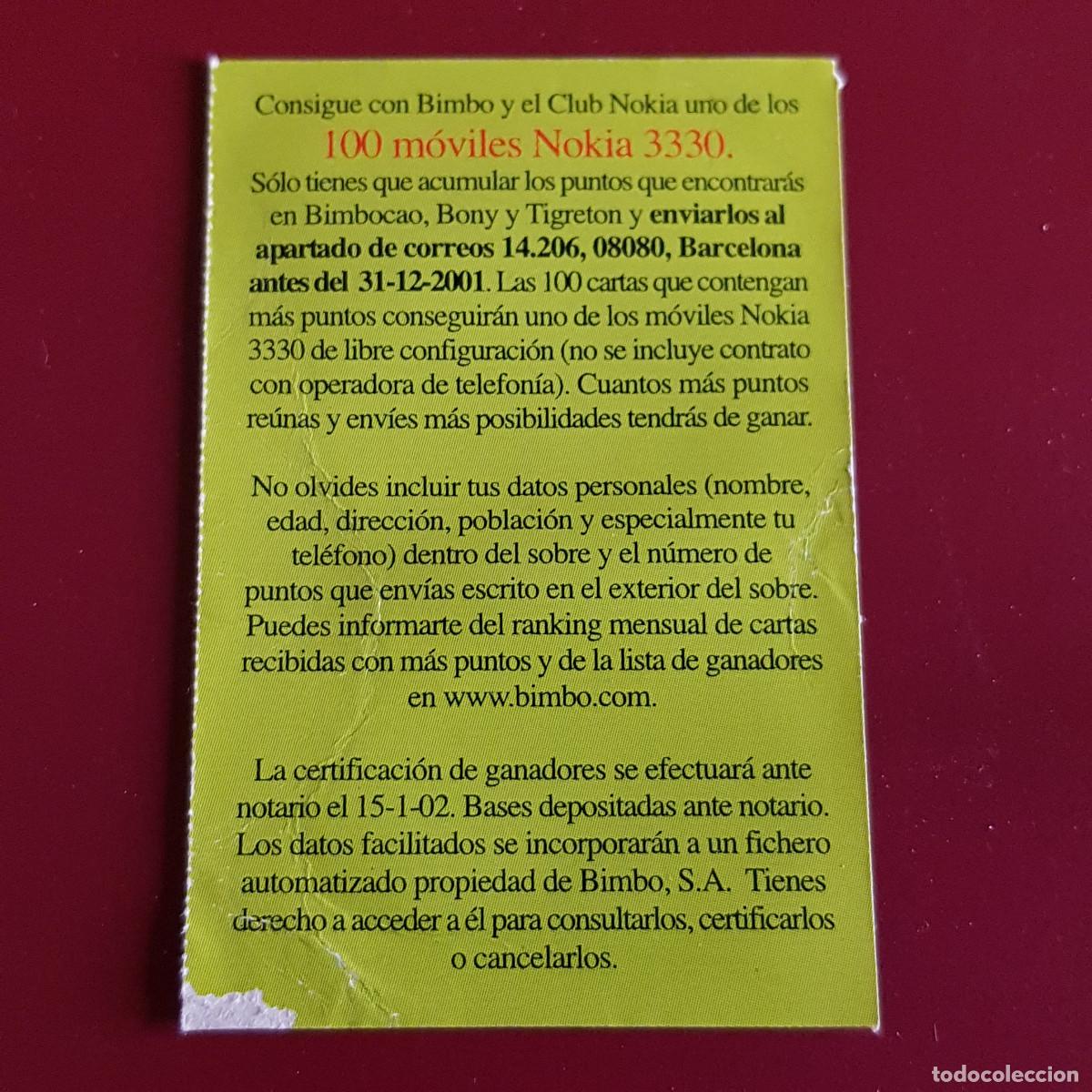 Coleccionismo cromos antiguos: BIMBO - BIMBOTICON - NUNCA PEGADO - Foto 2