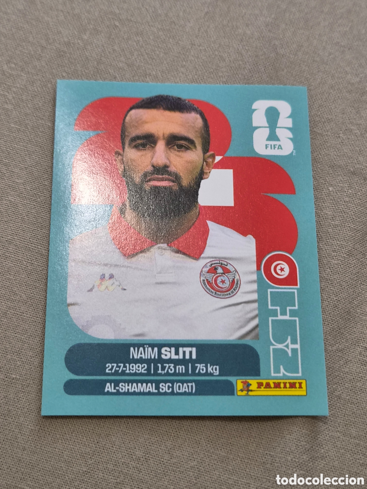Coleccionismo Cromos antiguos: TUN20 - SLITI , TUNISIA FIFA WORLD CUP 2026