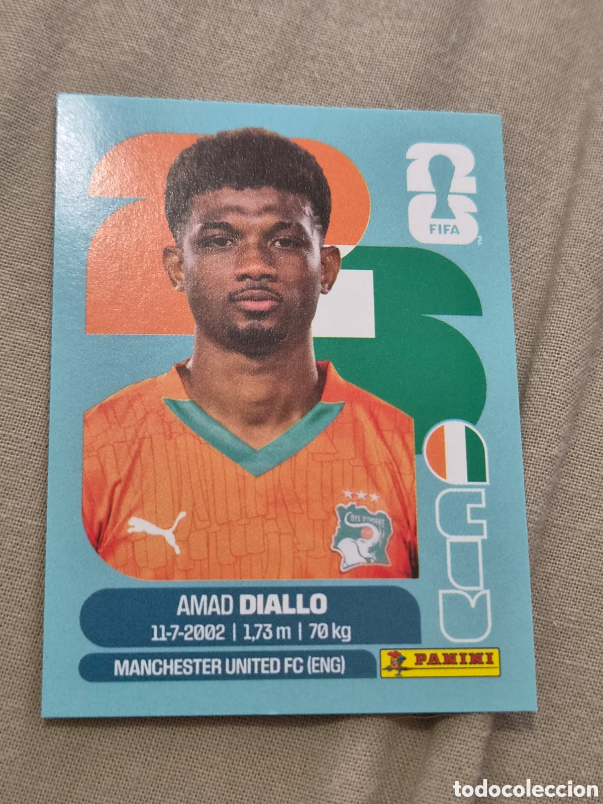 Colecionismo Cromos antigos: CIV15 - DIALLO , COSTA DE MARFIL FIFA WORLD CUP 2026