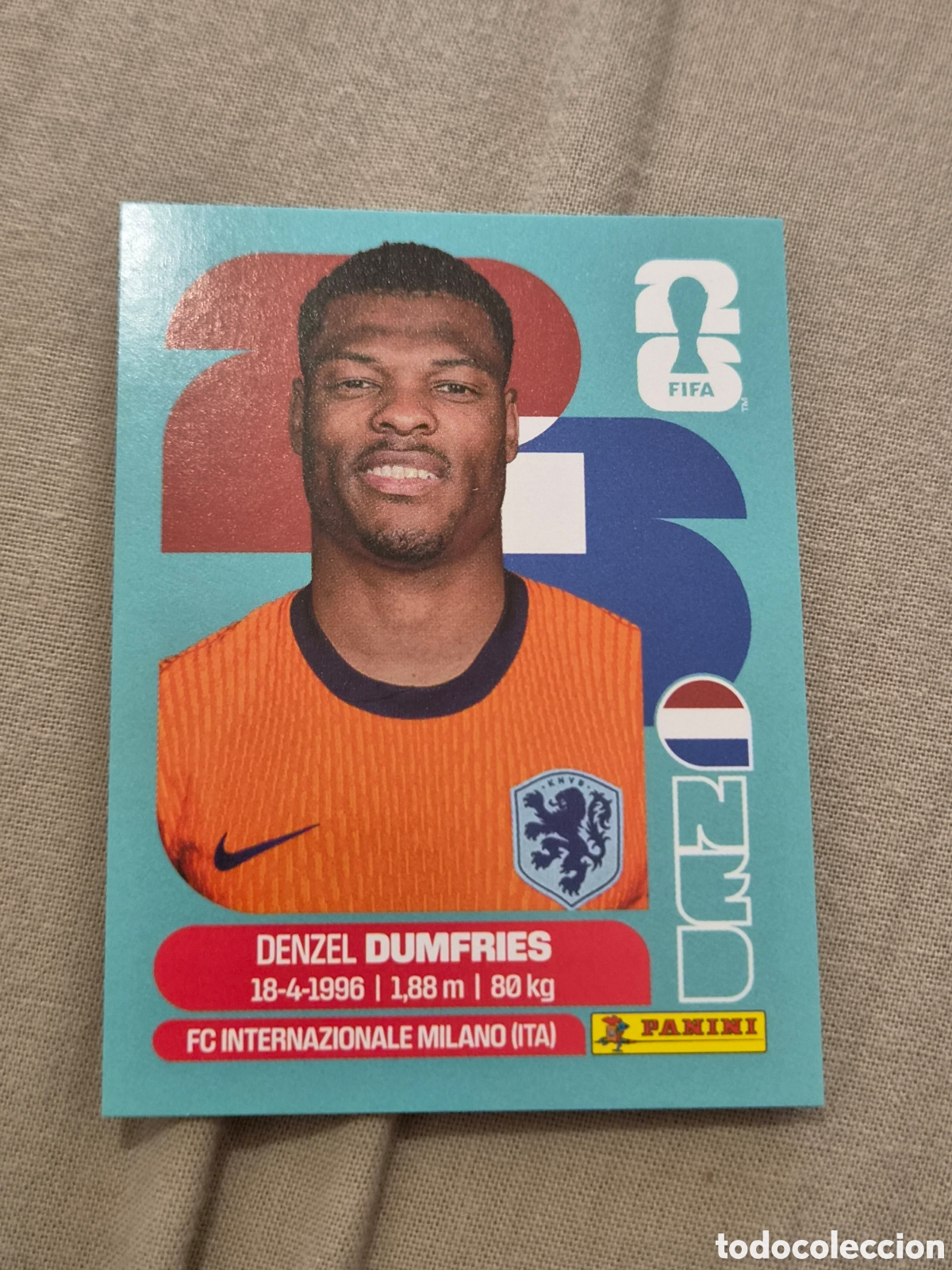 Colecionismo Cromos antigos: NED6 - DUMFRIES , HOLANDA FIFA WORLD CUP 2026