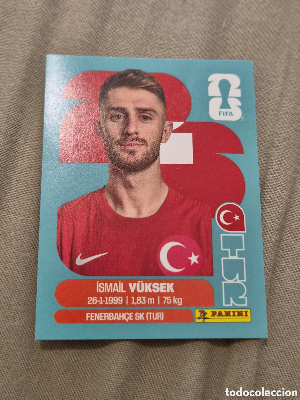 Coleccionismo Cromos antiguos: TUR10 - YUKSEK , TURQU&Iacute;A FIFA WORLD CUP 2026