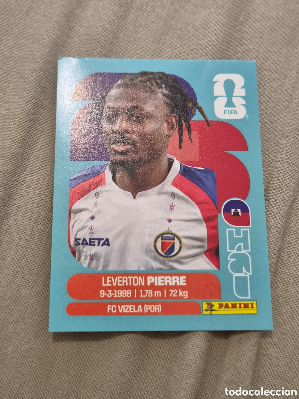 Coleccionismo Cromos antiguos: HAI10 - PIERRE , HAIT&Iacute; FIFA WORLD CUP 2026
