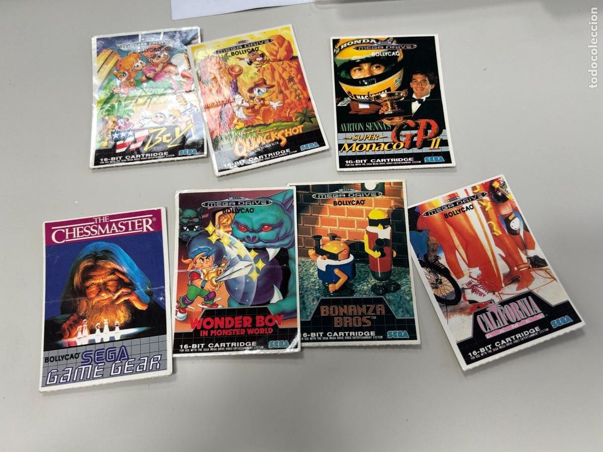 Coleccionismo Cromos antiguos: mega drive bollycao se ven sueltos