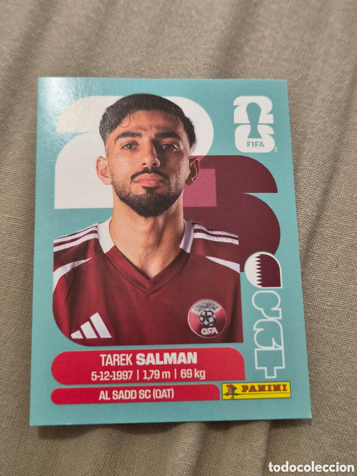 Coleccionismo Cromos antiguos: QAT8 - SALMAN , QATAR FIFA WORLD CUP 2026