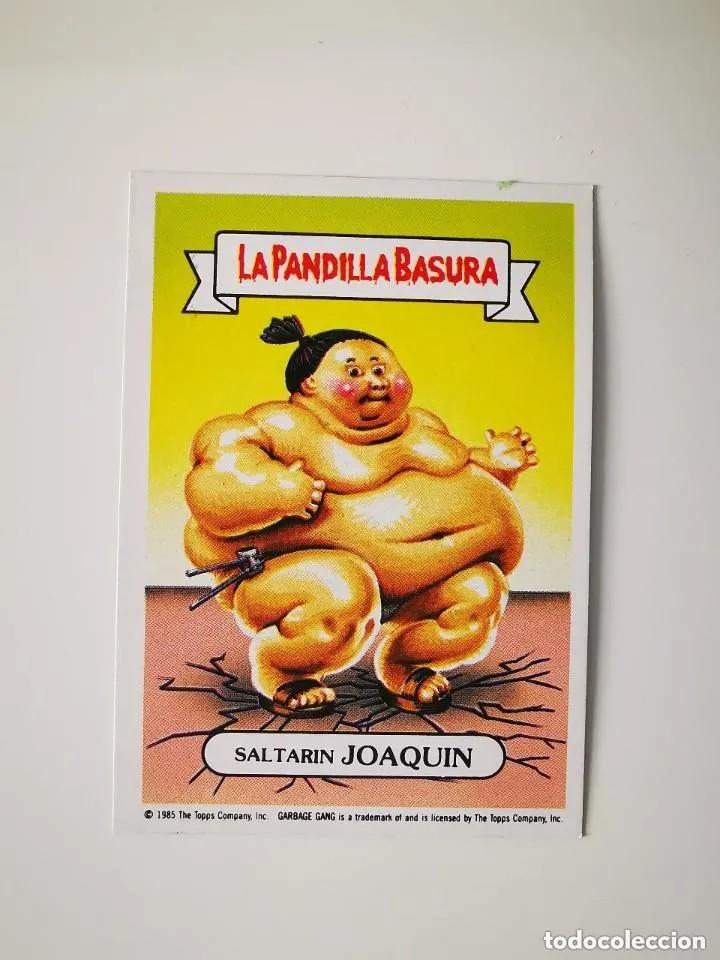 Coleccionismo Cromos antiguos: Cromo n.149 la pandilla basura (album azul) sin pegar