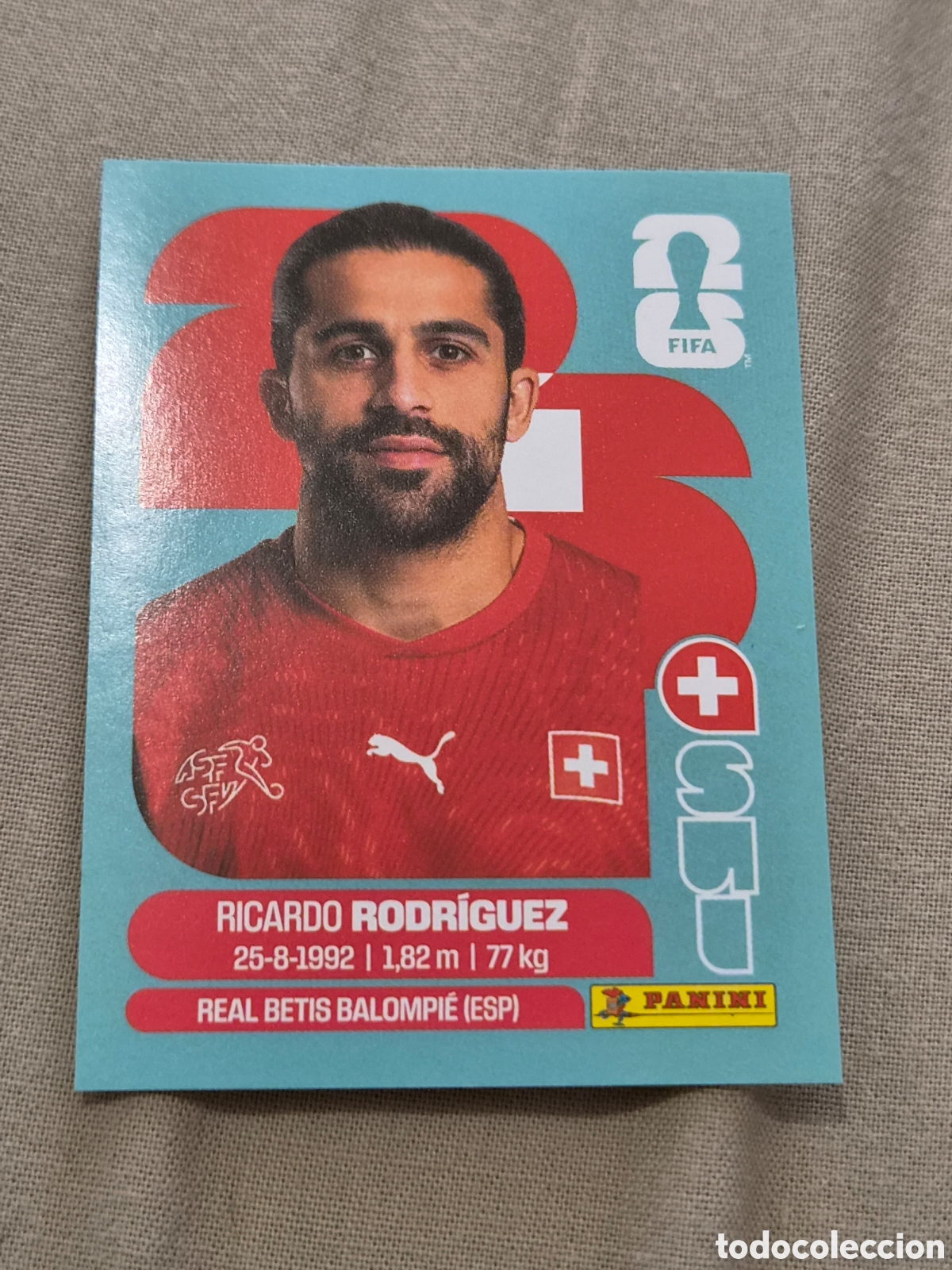 Coleccionismo Cromos antiguos: SUI5 - RODR&Iacute;GUEZ , SUIZA FIFA WORLD CUP 2026