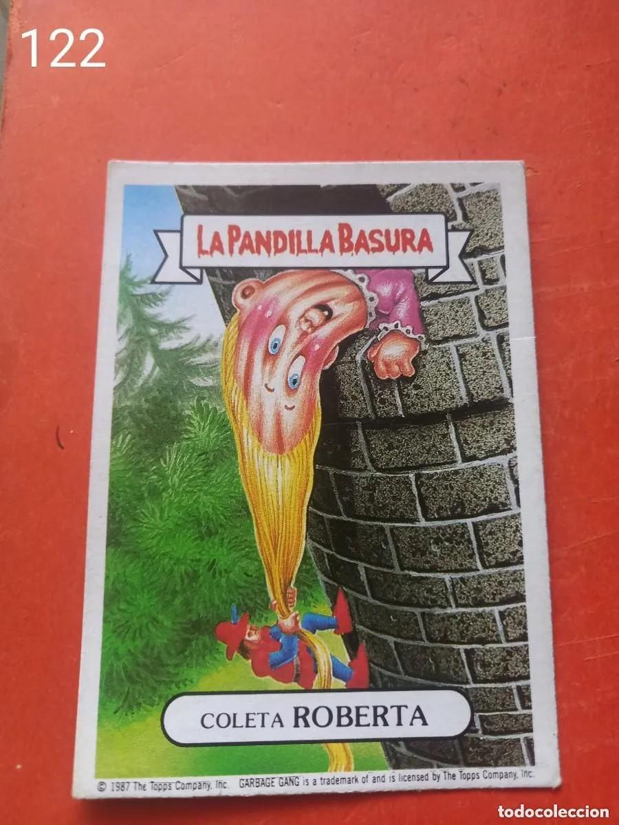 Coleccionismo Cromos antiguos: Cromo n.122 la pandilla basura (album azul) sin pegar