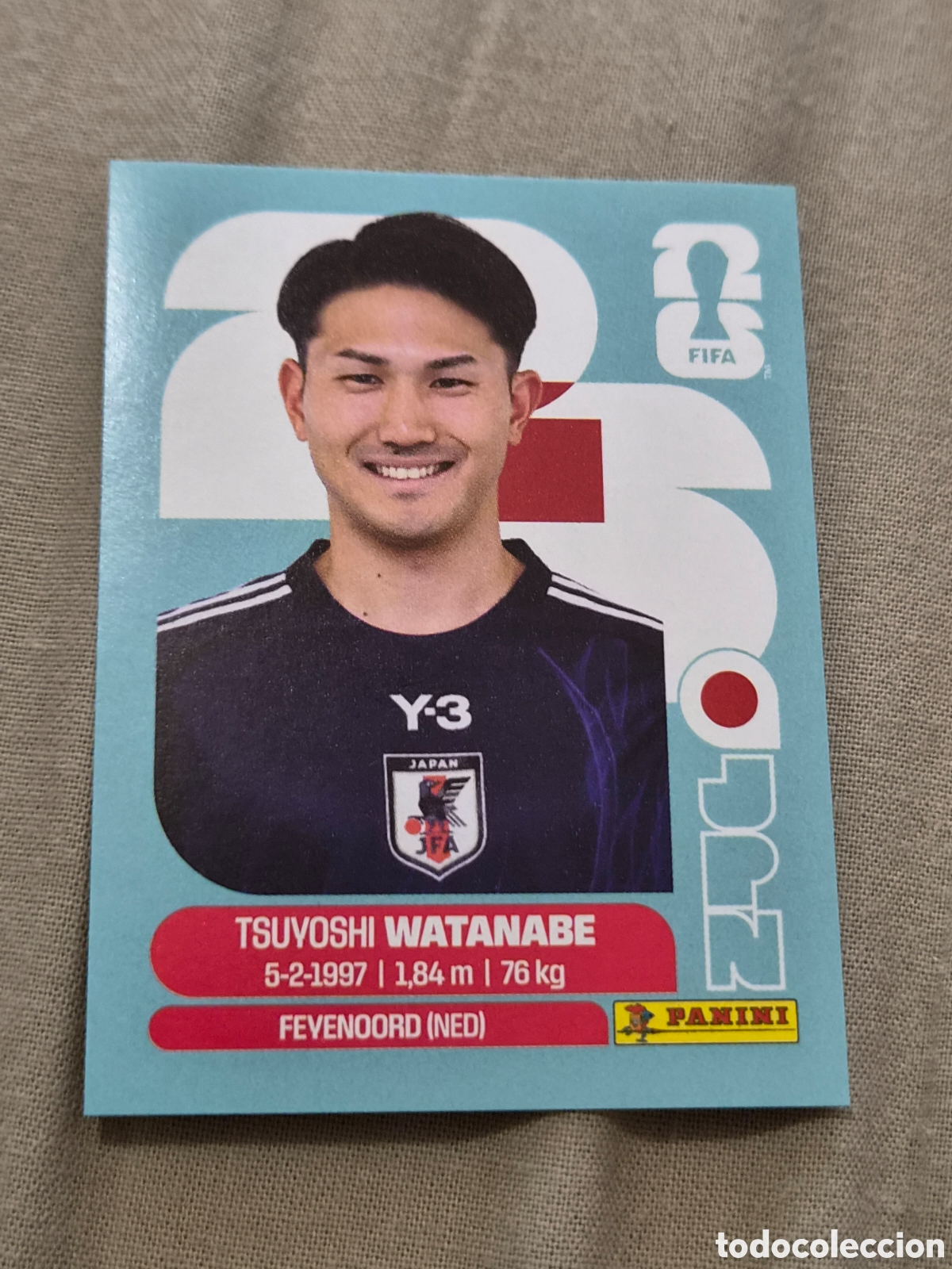 Coleccionismo Cromos antiguos: JPN7 - WATANABE , JAP&Oacute;N FIFA WORLD CUP 2026