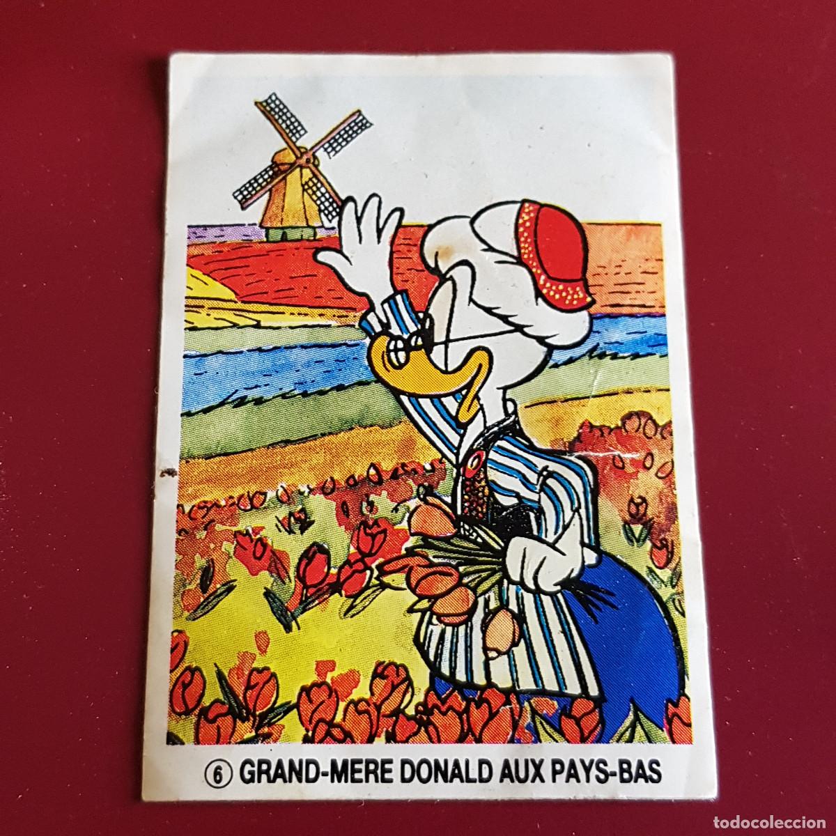 Coleccionismo Cromos antiguos: LA VACHE QUI RIT - LA VACA QUE RIE - DISNEY - ABUELA DONALD ENN PAISES BAJOS 6 - NUNCA PEGADO
