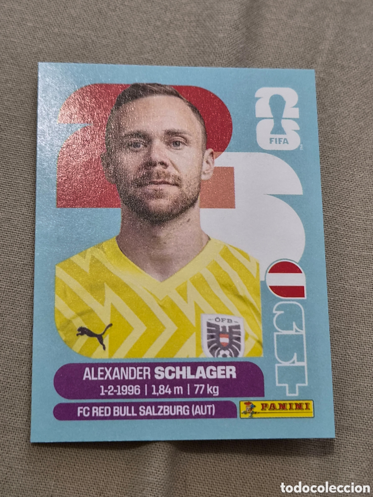 Coleccionismo Cromos antiguos: AUT2 - SCHLAGER , AUSTRIA FIFA WORLD CUP 2026