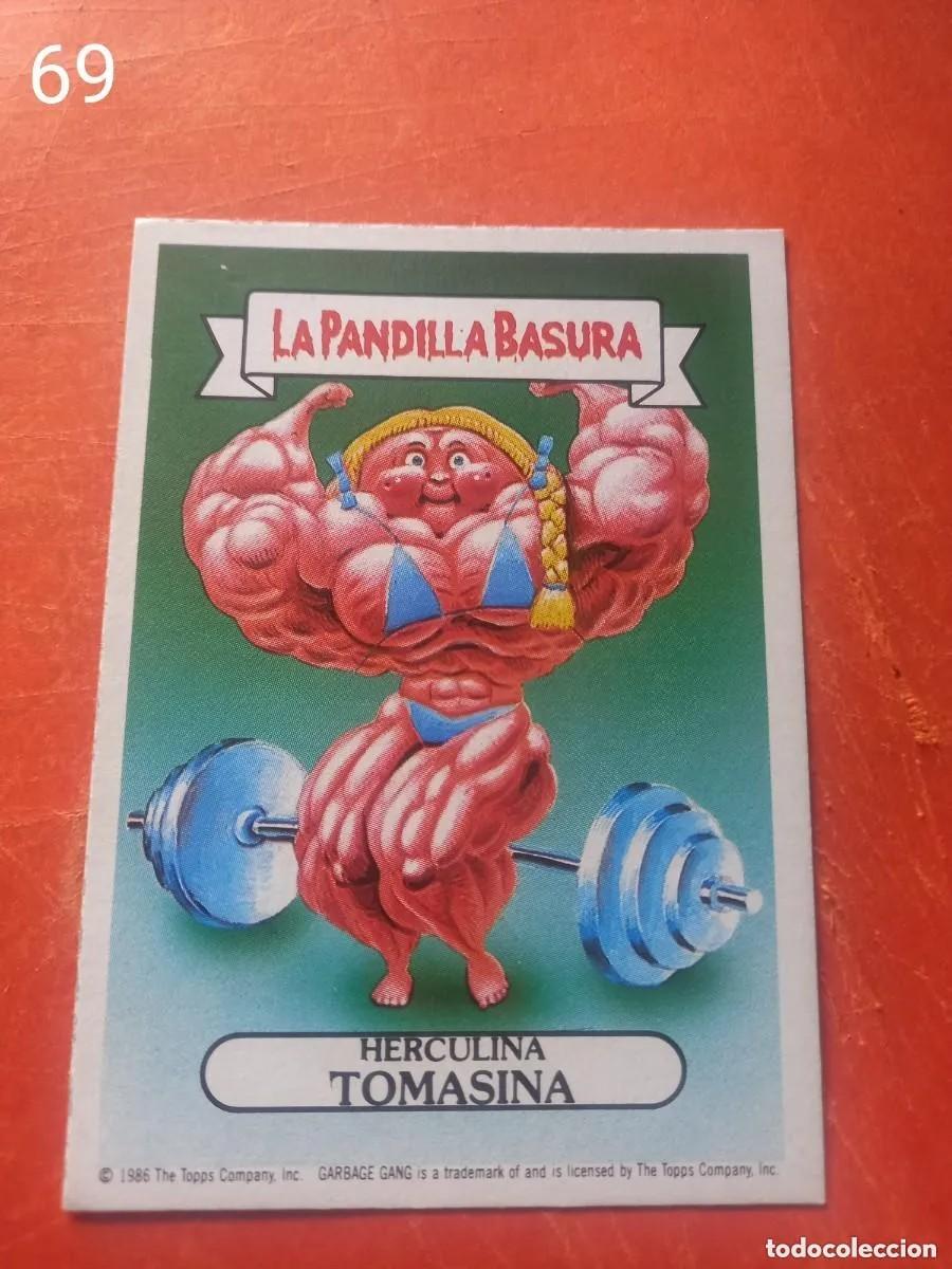 Coleccionismo Cromos antiguos: Cromo n.69 la pandilla basura (album azul) sin pegar