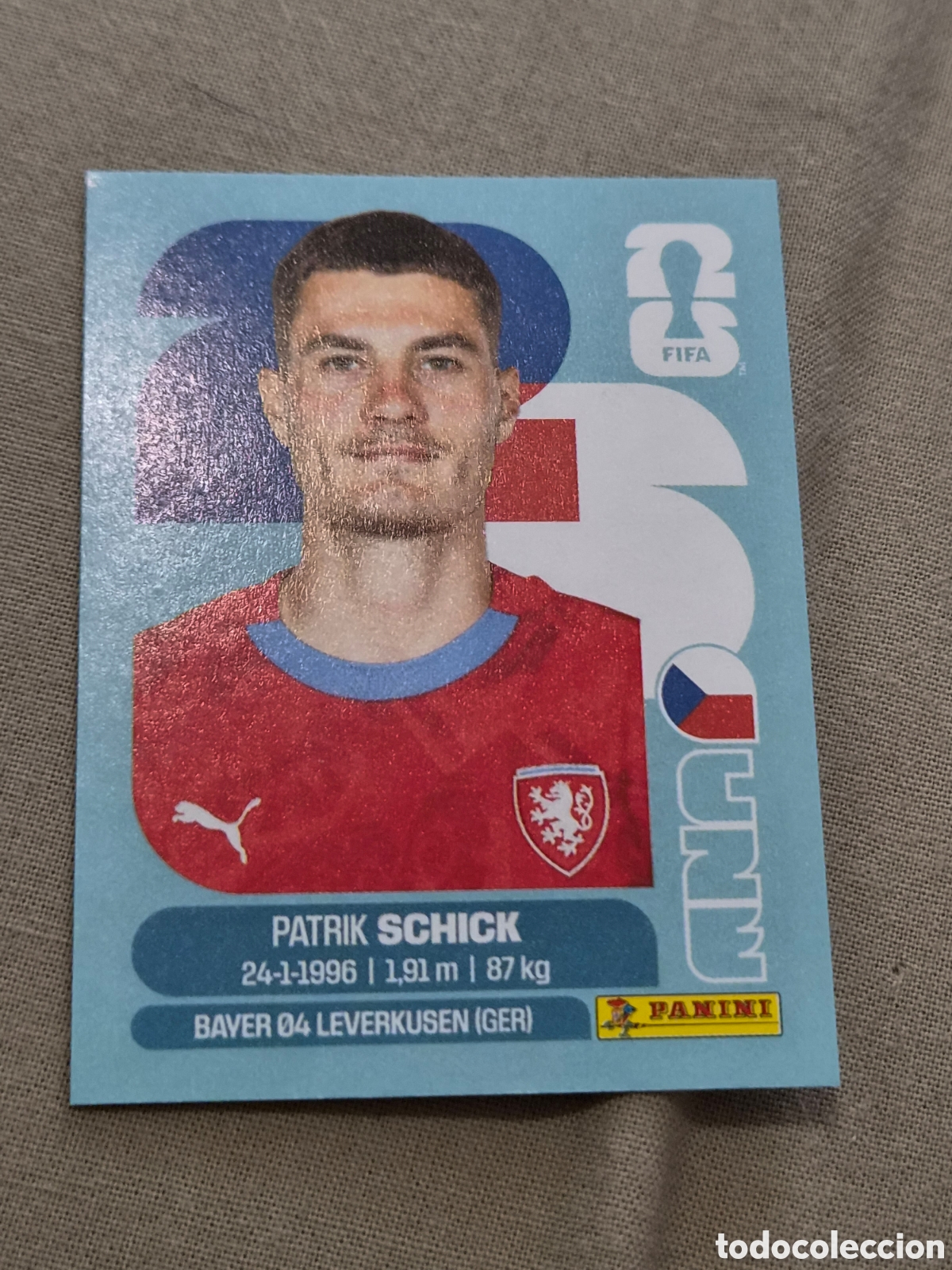 Coleccionismo Cromos antiguos: CZE20 - SCHICK , REP&Uacute;BLICA CHECA FIFA WORLD CUP 2026