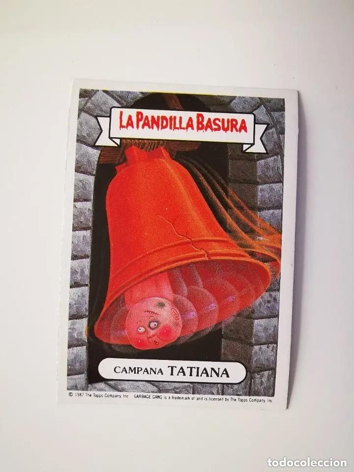 Coleccionismo Cromos antiguos: Cromo n.223 la pandilla basura (album azul) sin pegar