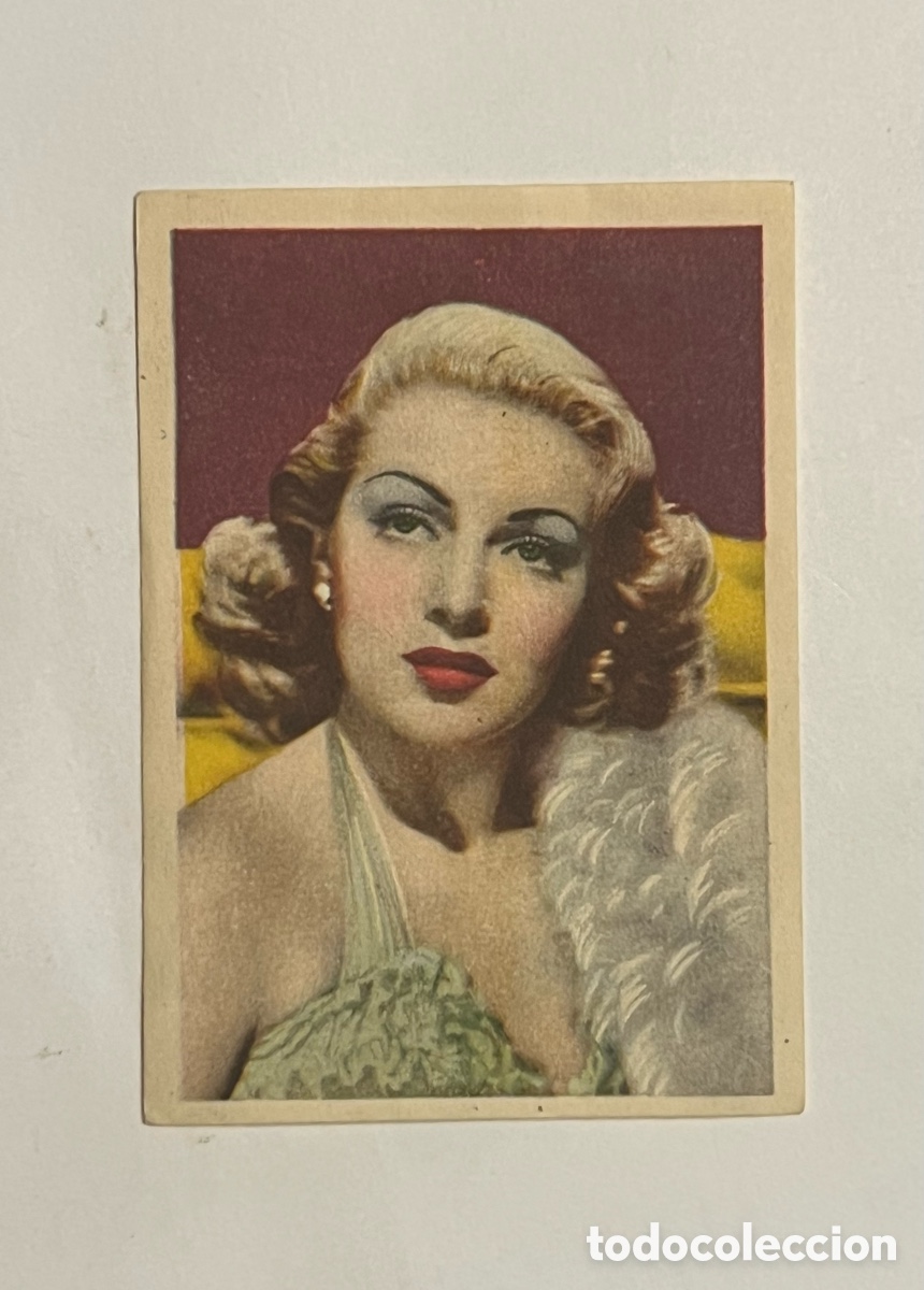 Coleccionismo Cromos antiguos: LANA TURNER.. Cromos Cine Foto. Bruguera Hoja G-3, N.&deg; 8