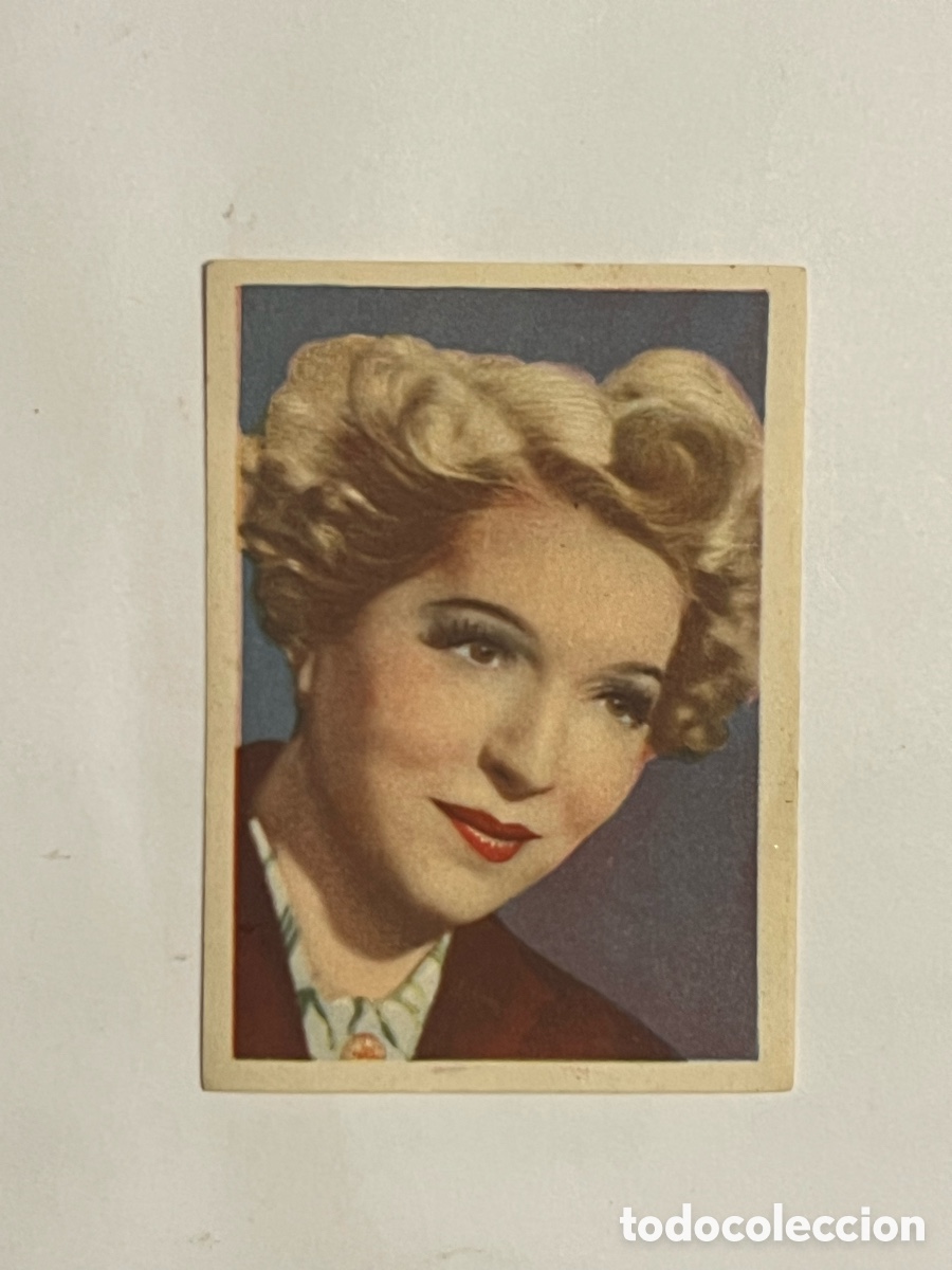 Coleccionismo Cromos antiguos: INA CLAIRE.. Cromos Cine Foto. Bruguera Hoja G-3, N.&deg; 6