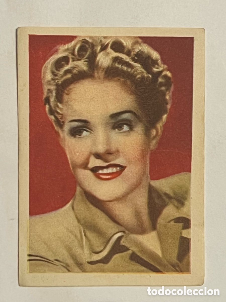 Coleccionismo Cromos antiguos: ALICE FAYE.. Cromos Cine Foto. Bruguera Hoja G-3, N.&deg; 5
